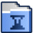 Folder   Hourglass Icon